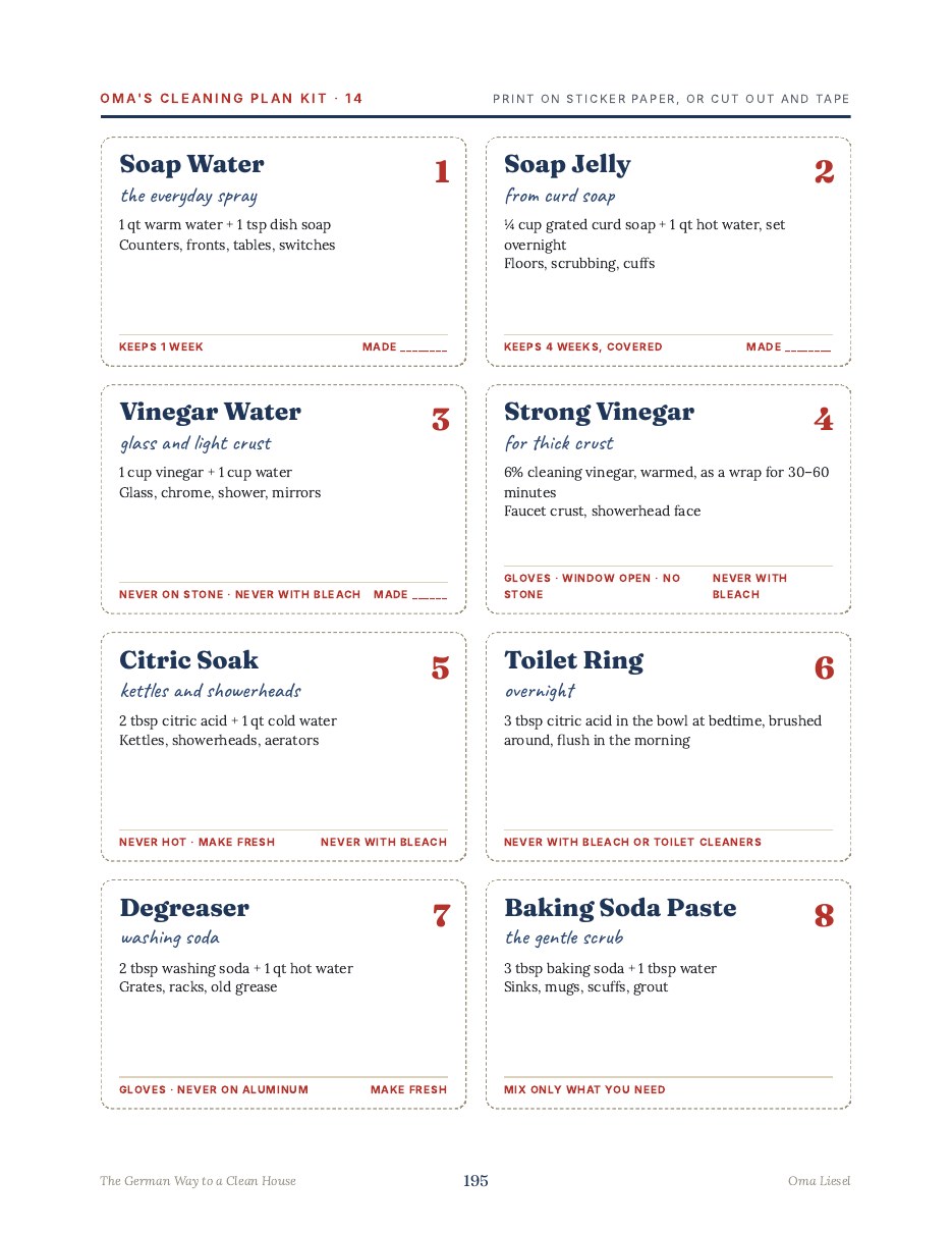 Sample page: Bonus 2 · Bottle labels